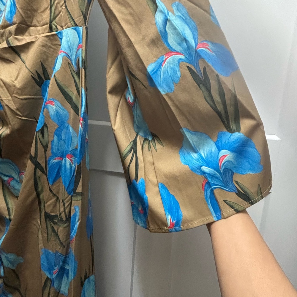 Floral Ruffle Maxi Dress - Picture 4 of 9